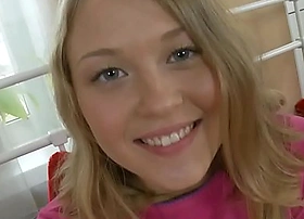 Humiliated schoolgirl - russian schoolgirl climaxes with a dildo and a vibrator