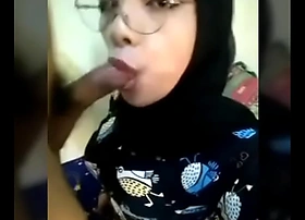 Bokep Indonesia - Jilbab Blowjob  Sex