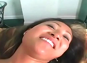 Asian young girl knows how to suck a cock