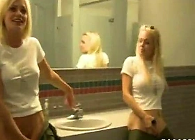 Jesse jane with an increment of riley steele incredible blowjob
