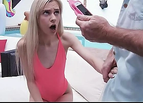 Familystrokes - comme ci teen gets caught by grand-dad and sucks his dick